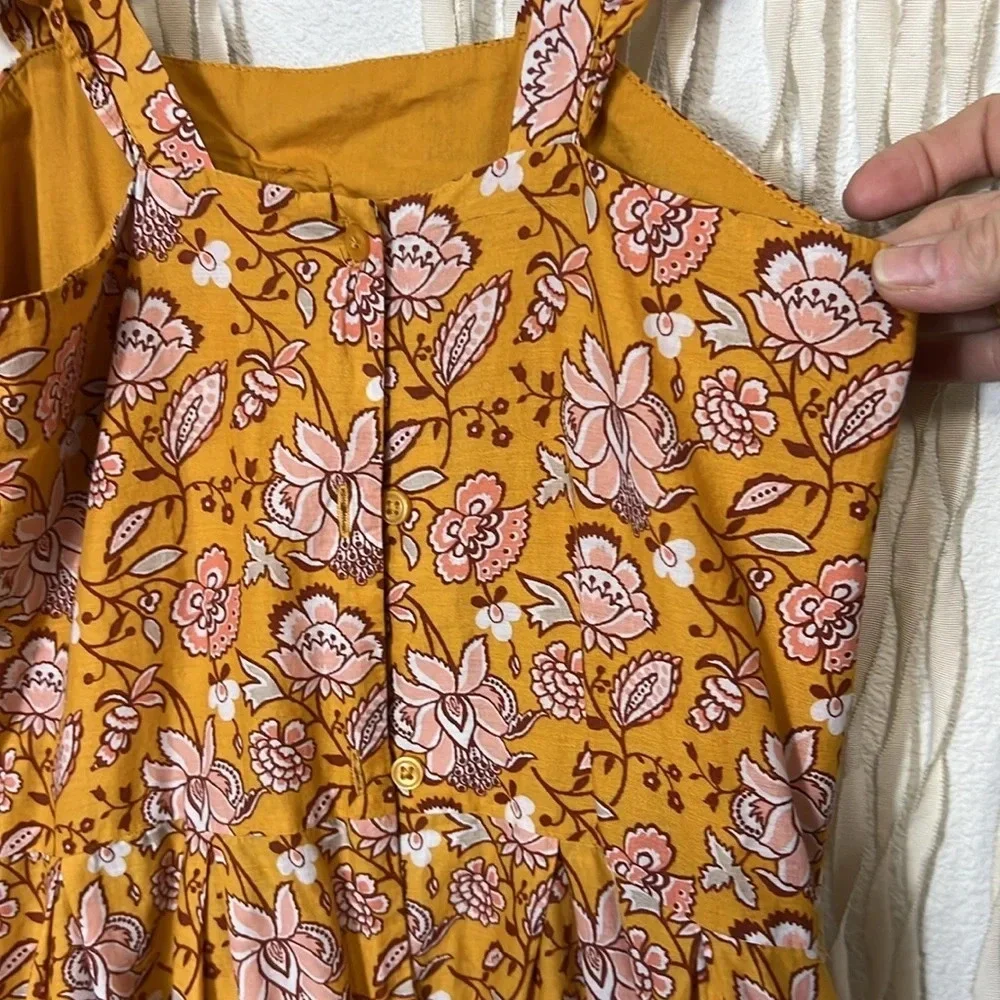 Janie & Jack Floral Bow Jumpsuit Size 10